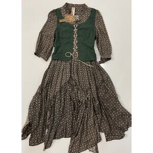 Keer Qiaowa Womens M Dress Boho NWT